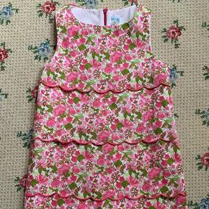Little Girls Flower Pattern Dress